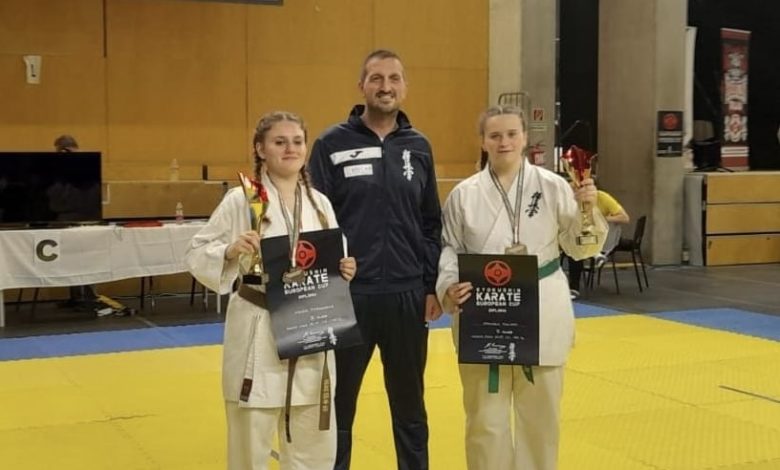 Karate, Campionati  Europei di Kiokushin: Due ragazze di Favara sul Podio
